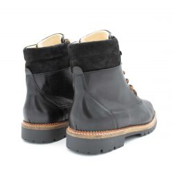 WERNER 1911 Herren Stiefel Hirsch in Schwarz mit leichtem Absatz