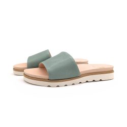 Werner 1911 Bio-Pantolette Windröschen in Mint