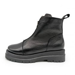 Bio Boot mit Reißverschluss - Serval - schwarz - 37