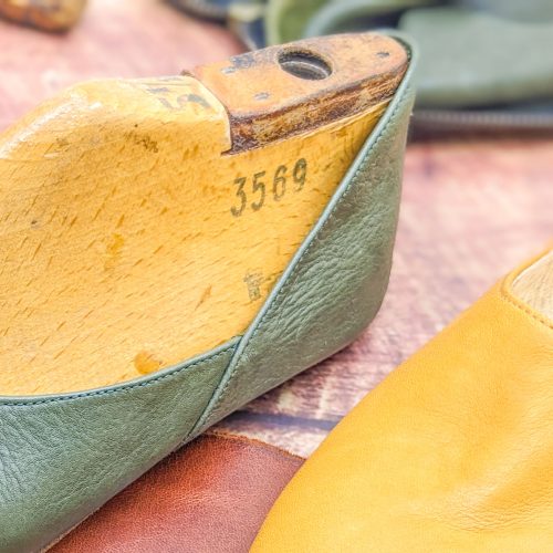 Bio-Hausschuh Lederslipper - Koala - palmgreen – Bild 4