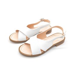 Werner 1911 Bio-Sandale Surfinia in naturweiß Nappaleder