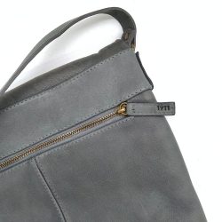 Werner 1911 Bio-Shopper Staffenburg in grau mit Außenfach Rückseite