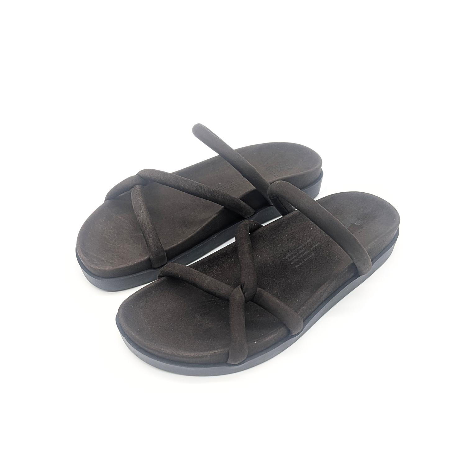 Werner 1911 Bio-Pantolette Efeu in Mokka