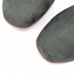 Werner 1911 Bio-Loafer Kormoran in Grün mit runder Spitze