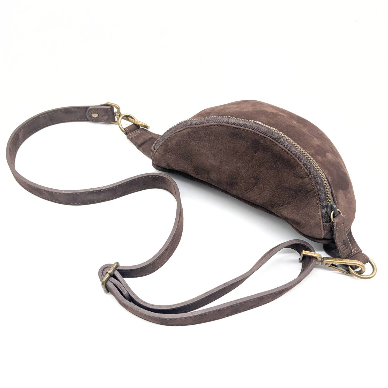 Werner 1911 Hip Bag Kronborg in braun mit Reißverschluss