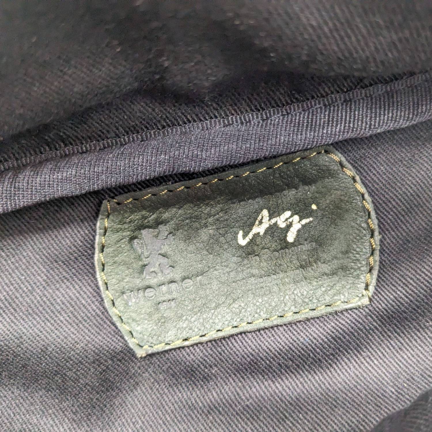 Werner 1911 Hip Bag Kronborg in braun signiert