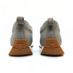 Werner 1911 Bio-Sneaker Wachtel in Grau Ferse