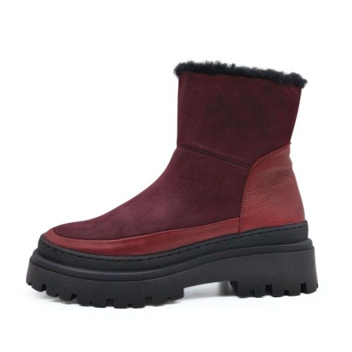 Werner 1911 Bio-Stiefel Königspinguin in bordeaux einzeln