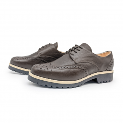 Werner 1911 Bio-Halbschuh Dohle in mokka