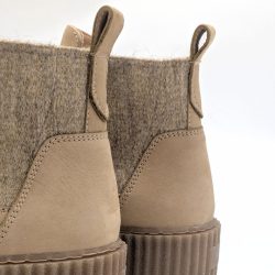 Werner 1911 Chelsea Boot Fennek aus Bioleder in beige mit Zuglasche