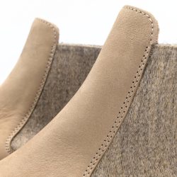Werner 1911 Chelsea Boot Fennek aus Bioleder in beige mit Stretch Einsatz