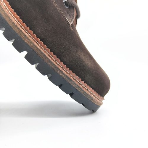 Werner1911 Bio-Herrenstiefel Hirsch mokka mit runder Spitze