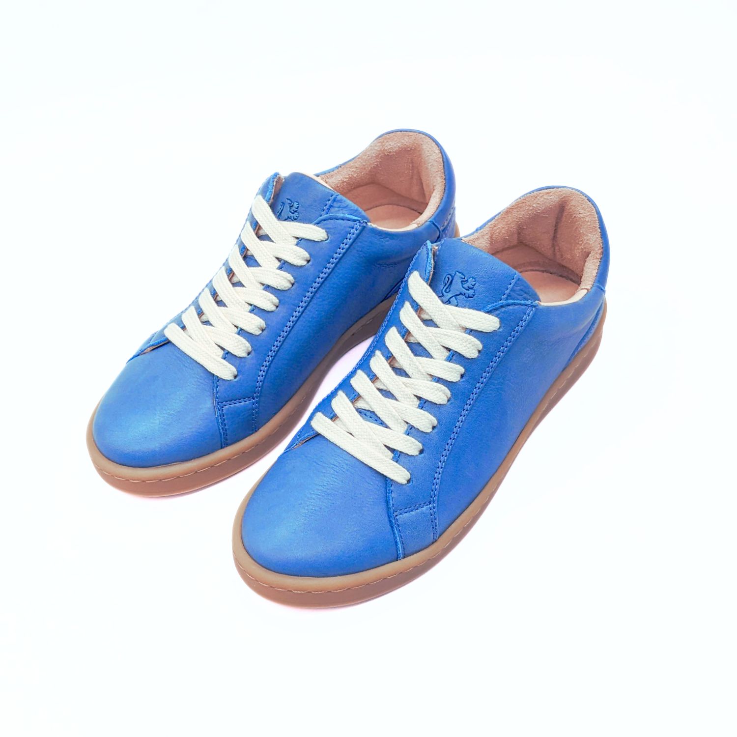 Komfort-Sneaker - Eistaucher - himmelblau - Nappa – Bild 7