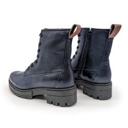 Werner 1911 Bio-Combat Boot Schakal in Denimblau Nappaleder