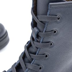 Werner 1911 Bio-Combat Boot Schakal in Denimblau mit Schnürung