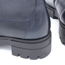 Werner 1911 Bio-Combat Boot Schakal in Denimblau mit leichtem Absatz