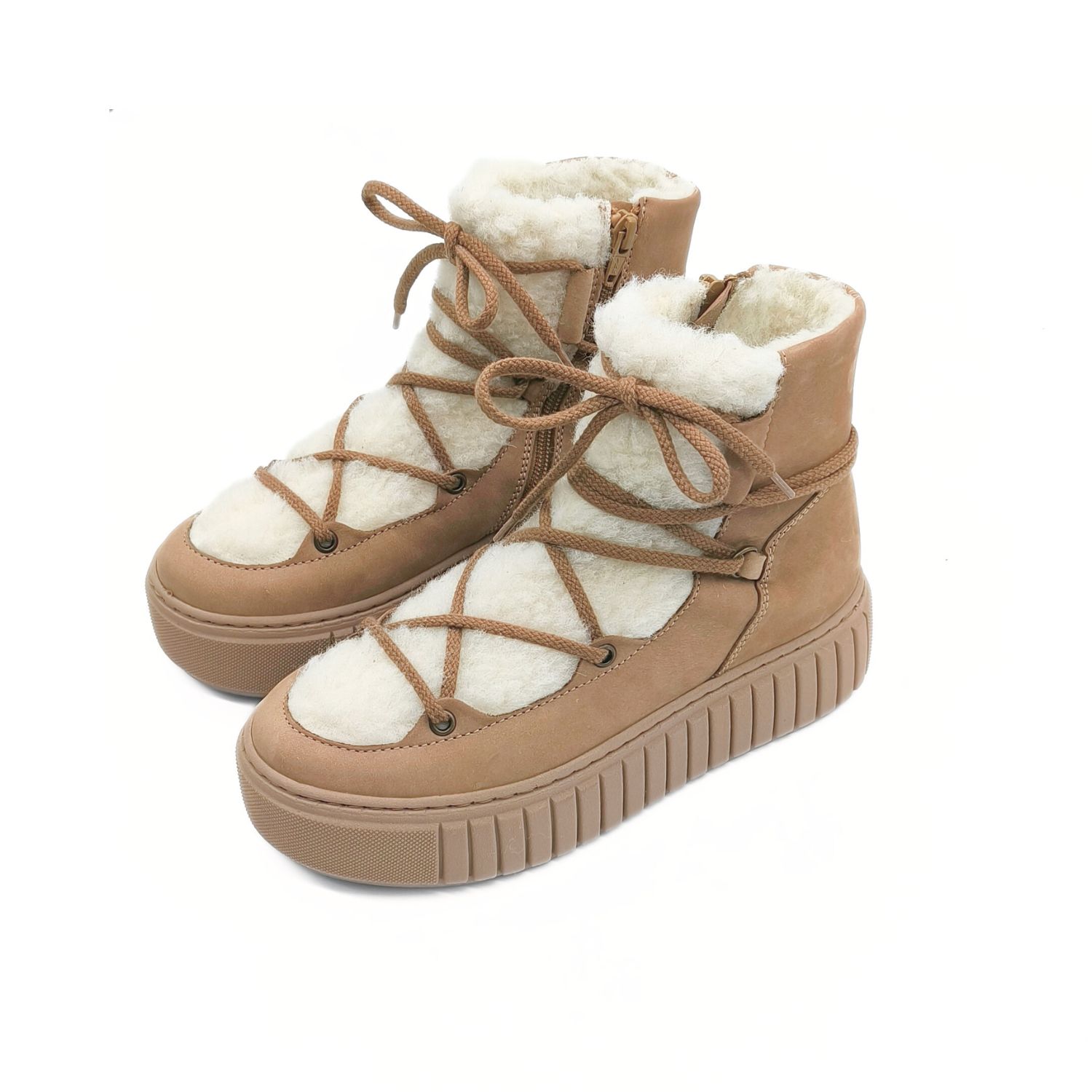 Werner 1911 Cozy Wool Boot Capybara in beige