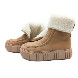 Werner 1911 Bio Cozy Wool Boot Filander beige mit Reißverschluss