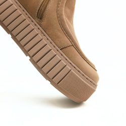 Werner 1911 Bio Cozy Wool Boot Filander beige mit runder Spitze