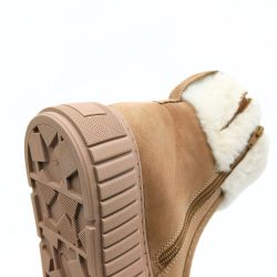Werner 1911 Bio Cozy Wool Boot Filander beige mit Plateausohle