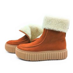 Werner 1911 Bio Wool-Boot Filander in cognac mit Schurwolle