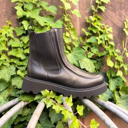 Werner1911 Bio Boot Ginsterkatze in schwarz mit Efeu