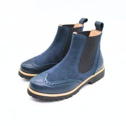 Werner 1911 Bio Chelsea Boot Numbat in Dunkelblau
