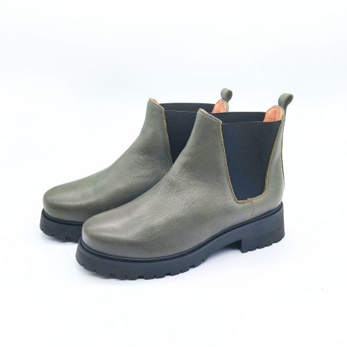 Werner1911 B-Ware Chelsea Boot dunkelgrün