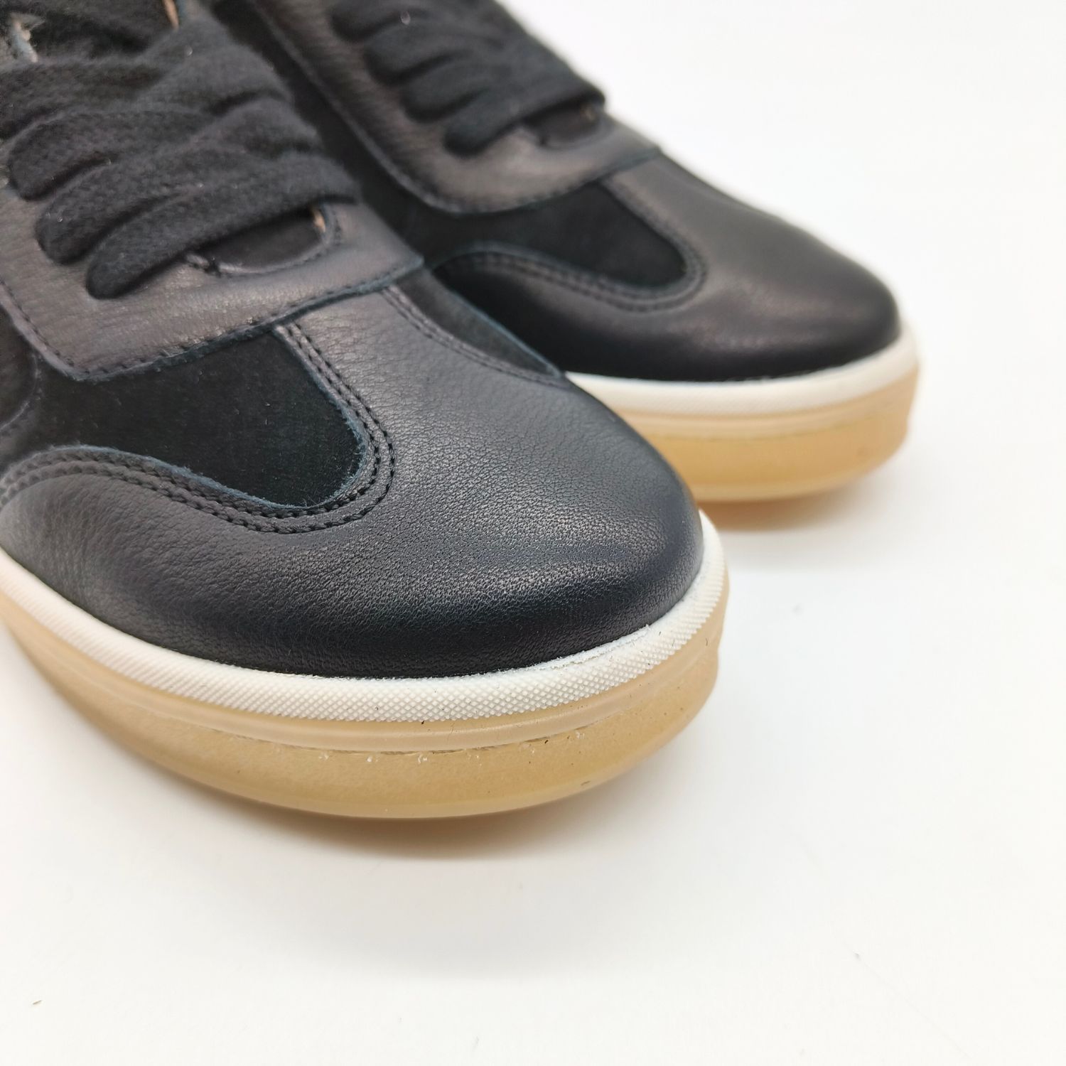 Werner1911 Bio-Sneaker Eichelhäher in schwarz aus Bioleder