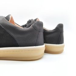 Werner1911 Bio-Sneaker Eichelhäher in schwarz Ferse