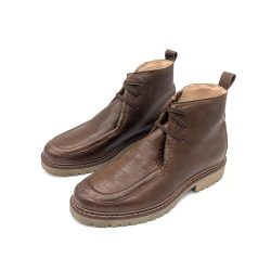Werner 1911 Herren Bio-Low Boot Elch in Cognac Nappaleder