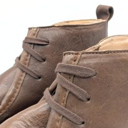 Werner 1911 Herren Bio-Low Boot Elch in Cognac mit Schnürung