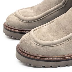 Werner1911 Bio Low Boot in taupe Herren Wulstnaht