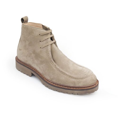 Werner1911 Bio Low Boot in taupe Herren Profilsohle