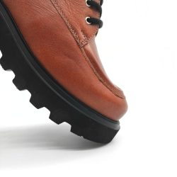 Werner 1911 Bio-Stiefel Gepard Kastanienbraun mit runder Spitze