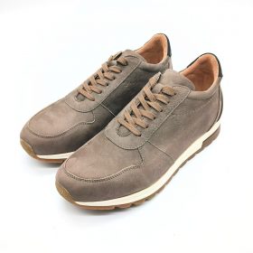 Werner1911 Bio Sneaker Karakara in Taupe mit Schnürung