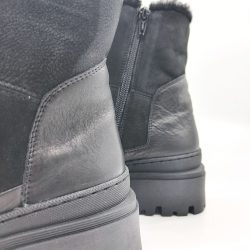 Werner1911 Bio-Schneeboot Königspinguin schwaz mit Reißverschluss