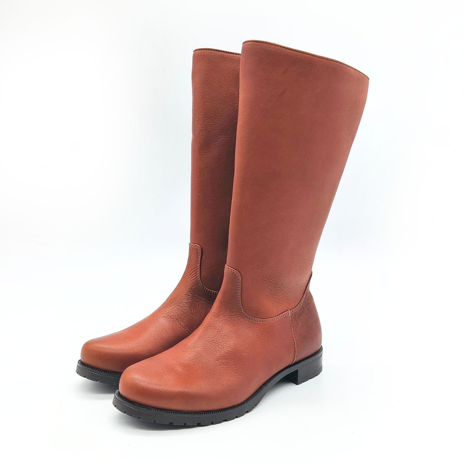 Werner1911 Bio-Stiefel mit hohem Schaft Komori in kastanienbraun