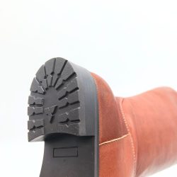 Werner1911 Bio-Stiefel mit hohem Schaft Komori in kastanienbraun mit leichter Profilsohle