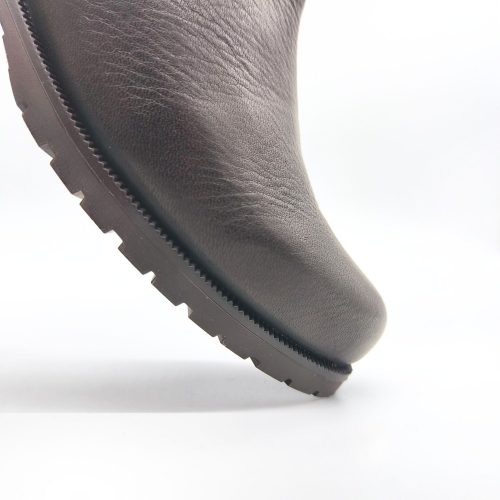 Werner1911 Bio-Stiefel mit hohem Schaft Komori in mokka mit runder Spitze