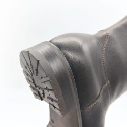 Werner1911 Bio-Stiefel mit hohem Schaft Komori in mokka mit leichter Profilsohle