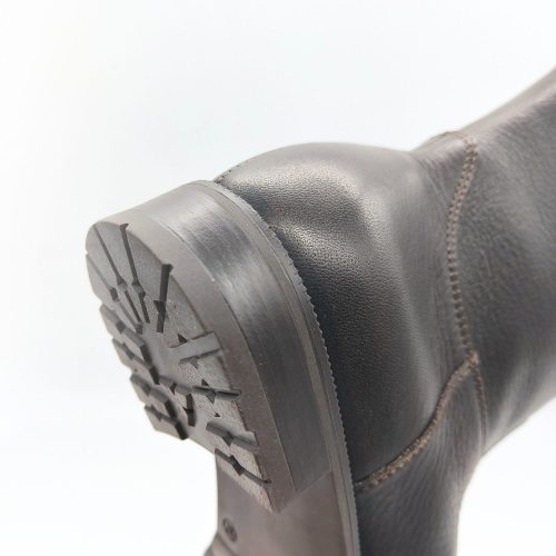 Werner1911 Bio-Stiefel mit hohem Schaft Komori in mokka mit leichter Profilsohle
