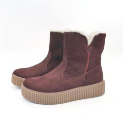 Werner1911 Polarfuchs Winterboot mit Warmfutter bordeaux
