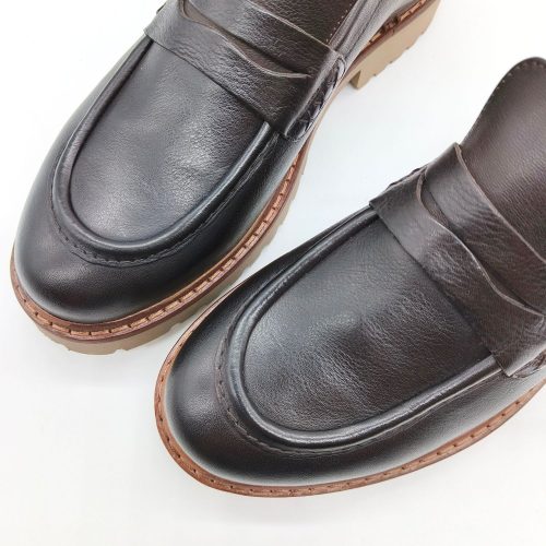 Werner1911 Chunky Loafer Herren Wagyu Schwarz mit Wulstnaht