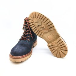 Werner 1911 B-Ware Herrenstiefel Dunkelblau mit Profilsohle