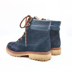 Werner 1911 B-Ware Herrenstiefel Dunkelblau Nappa-Nubuk-Mix