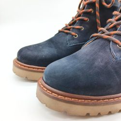 Werner 1911 B-Ware Herrenstiefel Dunkelblau mit Schnürung