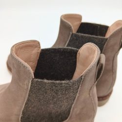 Werner 1911 B-Ware Herren Bio Chelsea Boot taupe mit Zuglasche