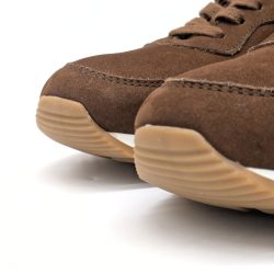 Werner 1911 Bio-Sneaker Wachtel in Braun mit runder Spitze