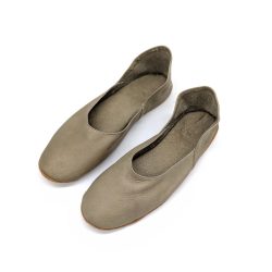 Werner 1911 Bio-Reisehausschuhe Koala in Stone Nappaleder